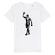 BXF Kids Camo Boxer Tee - White/Black