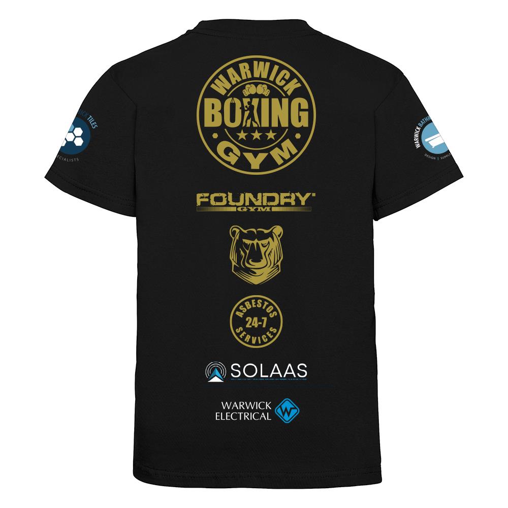 Warwick Boxing Gym Kids Cotton T-Shirt