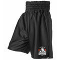 Broadside Warriors Abc Satin Boxing Shorts - Black