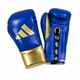 Adidas Adistar 3.0 BBBC Approved Pro Boxing Gloves 2026 - Blue/Gold