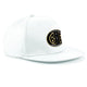 Riverside Abc Snapback Cap - White