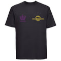 March Boxing Club Cotton T-Shirt Gold Logo - Black