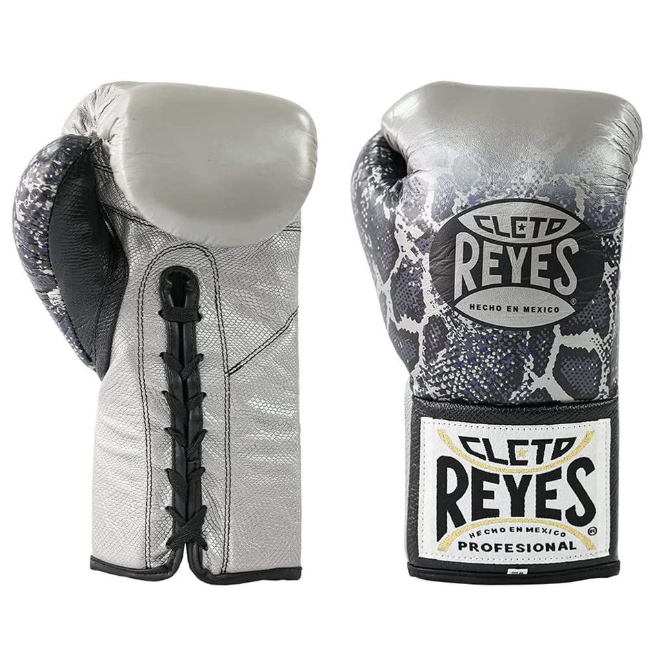 Cleto Reyes Snake Print Lace Contest Gloves Boxfituk
