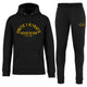 UKA Karate Retro Lounge Tracksuit - Black