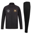Bodysnatchers Abc Slim Fit Poly Tracksuit - Black/Black