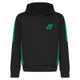 Be First Kids Contrast Hoodie - Black/Emerald