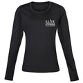 Elite Commando Fitness Womens Long Sleeve Base Layer - Black