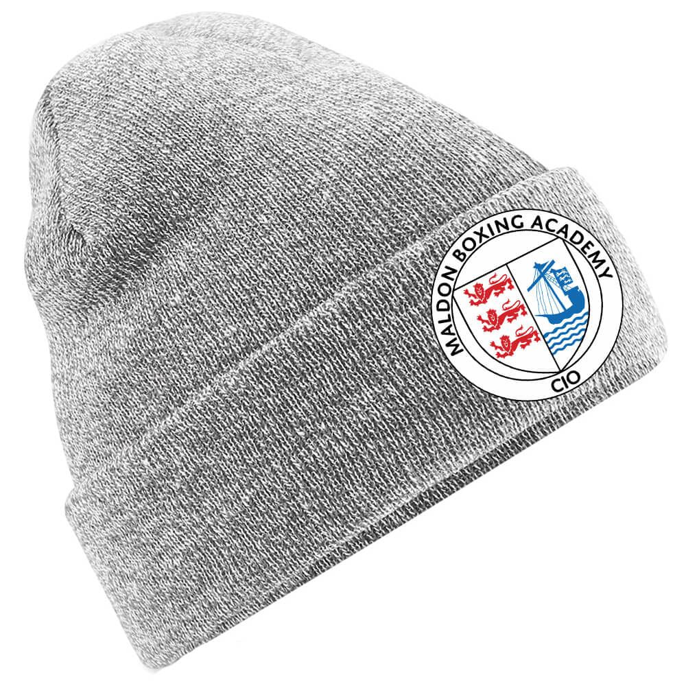 Maldon Boxing Academy Wooly Hat Grey