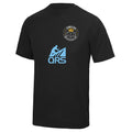 JUBILEE AMATEUR BOXING CLUB POLY T-SHIRT - SPONSOR - Black