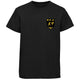 Sport Karate Kids Cotton T-Shirt - Black/Black