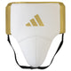 Adispeed Leather Pro Groin Guard - White/Gold