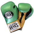 Cleto Reyes Professional Fight Gloves WBC Edition - Green/Gold