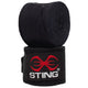 Sting Elasticised Hand Wraps 4.5M - Black