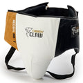 Carbon Claw Recoil Rx-7 Leather Abdo Guard - Black/White
