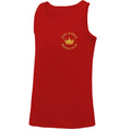 King Alfred Boxing Club Kids Vest - Red