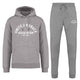 UKA Karate Retro Lounge Tracksuit - Heather Grey
