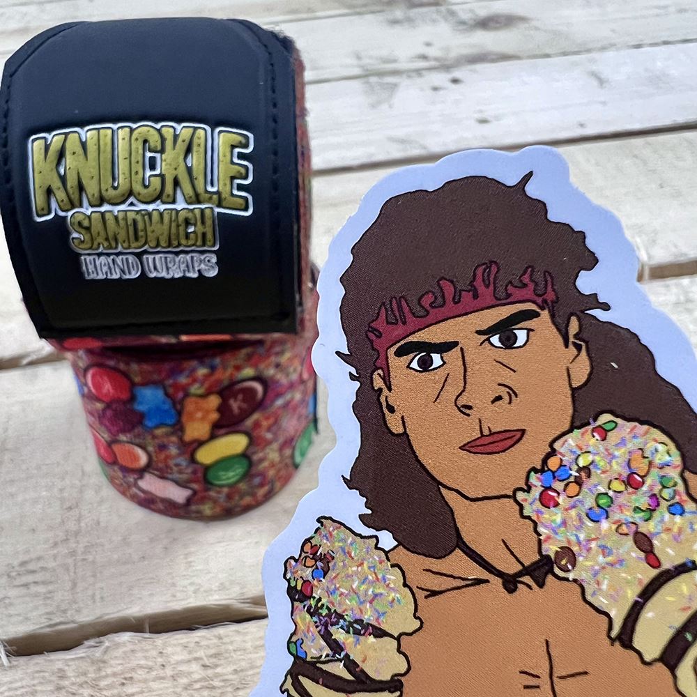 Knuckle Sandwich Wrap - Candy & Sprinkles 2.5M