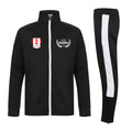 Croygas Abc Slim Fit Poly Tracksuit - Black/White