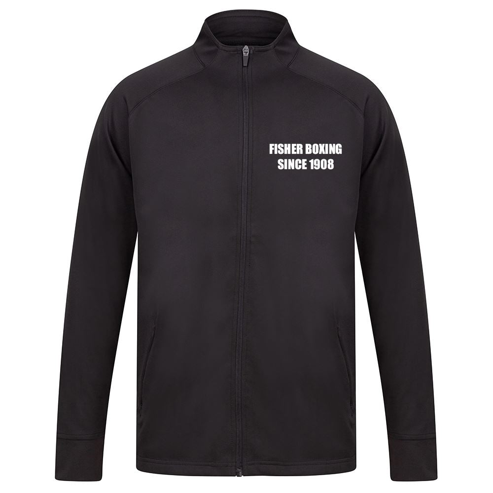 Fisher Boxing Club Slim Poly Tracksuit Jacket