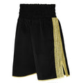Mexican Velvet Boxing Shorts - Black/Gold