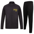 Boxing Martial Art Slim Fit Tracksuit - Black
