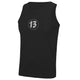 Club 13 Vest - Black