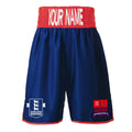 Brentwood Central Bc Contrast Waistband Boxing Shorts - Navy/Red