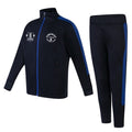 Finchley Abc Kids Slim Fit Poly Tracksuit - Navy/Royal