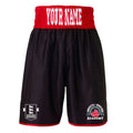 Invicta Boxing Academy Bout Shorts - Black/Red