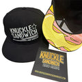 Knuckle Sandwich Snap Back Baseball Cap - Toasted Ham & Cheese