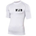 Hiib Short Sleeve Base Layer - White