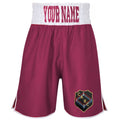 Chelmsford Abc Satin Boxing Shorts - Claret