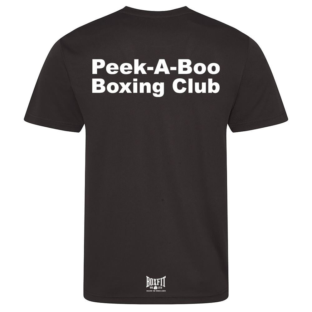 Peek-A-Boo-Boxing Club Kids Poly T-Shirt