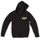 Boxing Yoga Full Zip Hoodie - Black