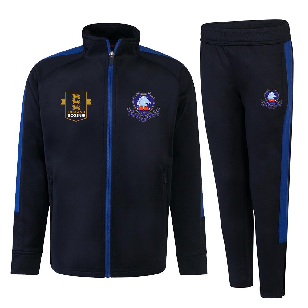 Kent Gloves Kids Slim Fit Poly Tracksuit