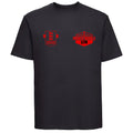 Power Mobile Gym Cotton T-Shirt - Black