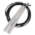 Fitness Mad Ultra Speed Rope Black/Silver - Black/Silver