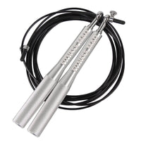 Thumbnail for Fitness Mad Ultra Speed Rope Black/Silver