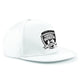 Total Boxer Snapback Cap - White