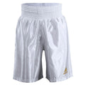 Adidas Poly Satin Boxing Short - White