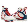 Sting Viper-X Boxing Boot 2.0 - White/Blue/Red