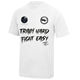 OMNIBUS Boxing Kids Poly T-Shirt - White/Black