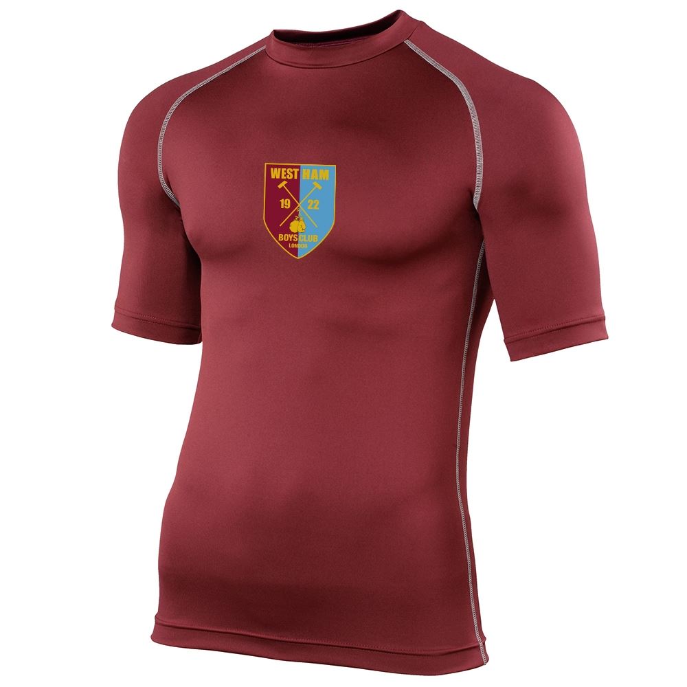 West Ham Boys Club Ss Base Layer
