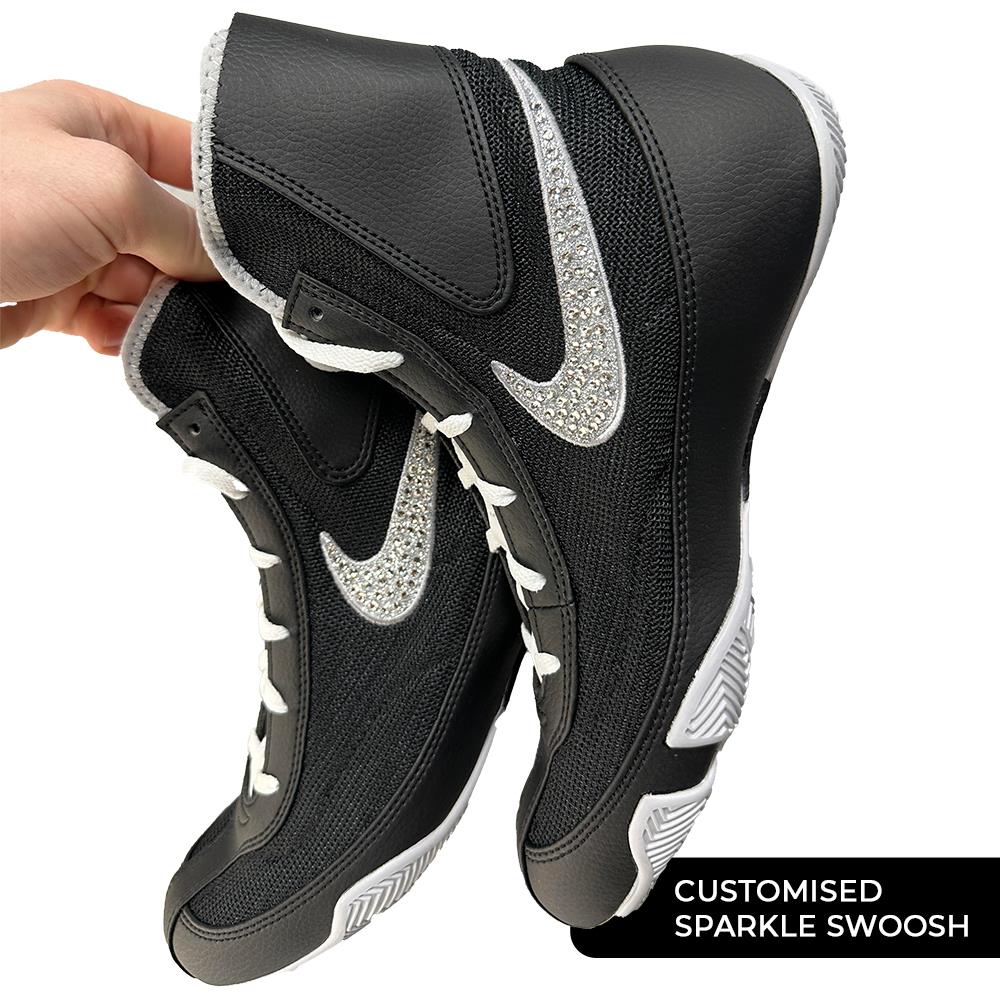 Nike Machomai 2 Boxing Boots Black/White/Grey 4.5 UK