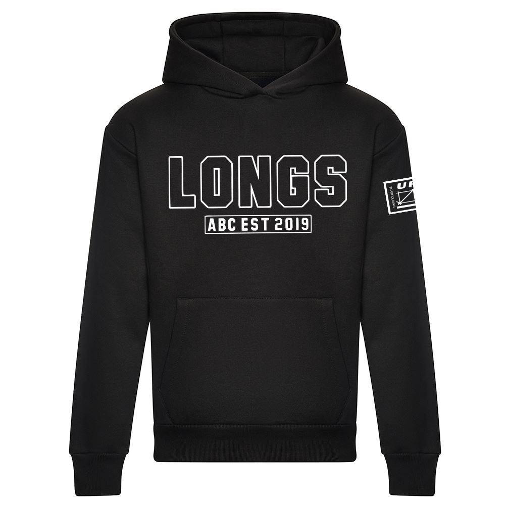 Longs ABC Embroidered Oversized Hoodie