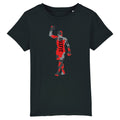BXF Kids Camo Boxer Tee - Black/Red