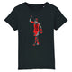 BXF Kids Camo Boxer Tee - Black/Red