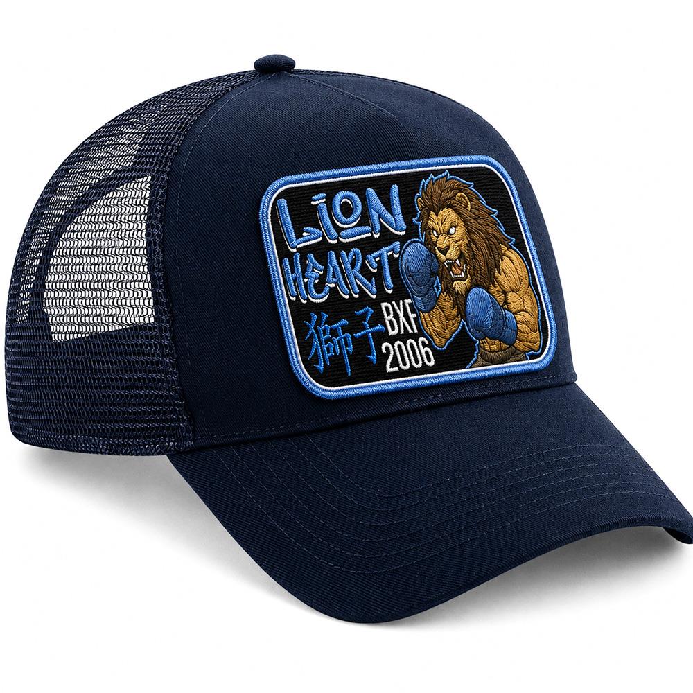 Animal Lion Heart Trucker