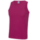 Boxing Plain Poly Vest - Pink