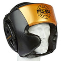 Pro Box Champ Spar Head Guard - Black/Gold